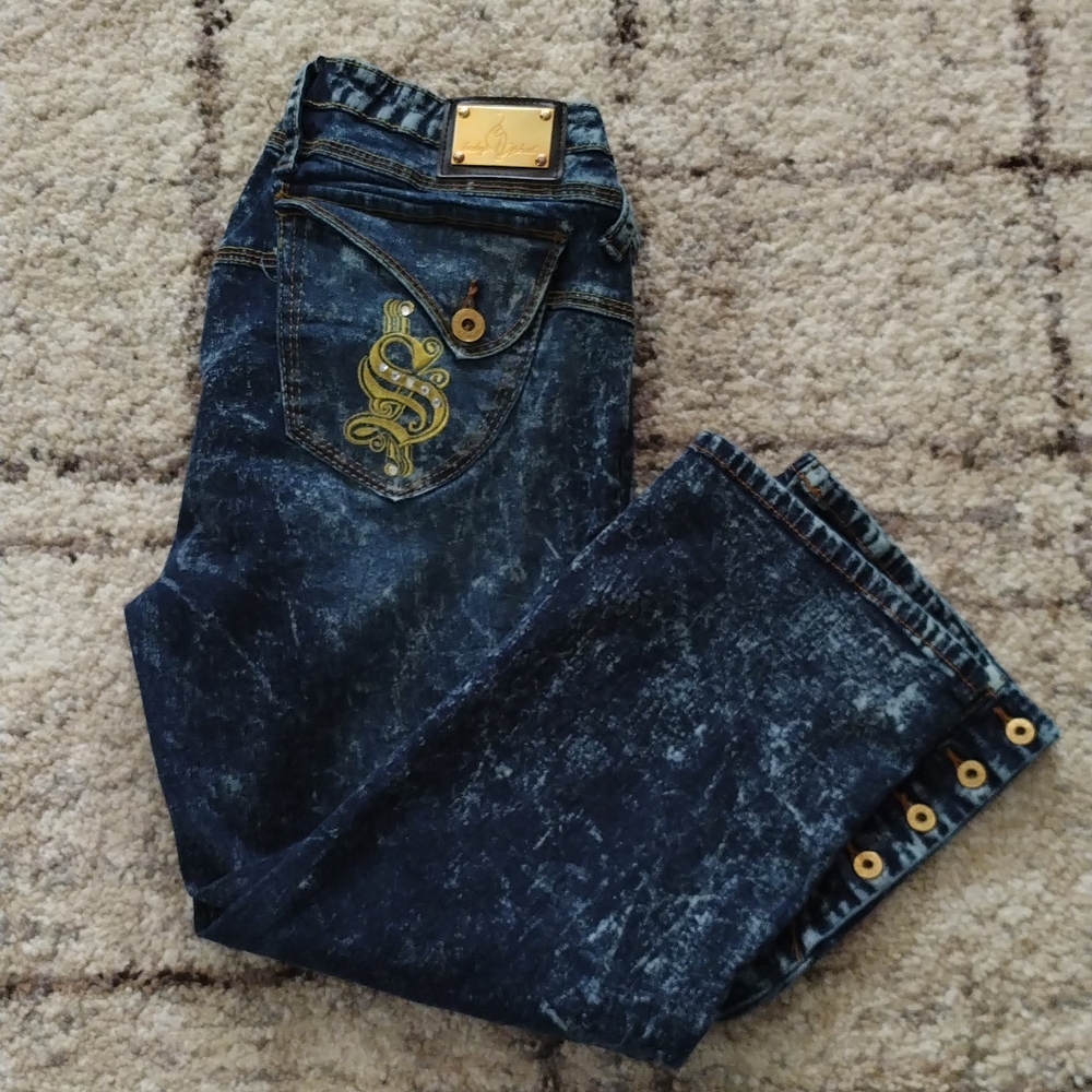 Y2K 🍼 Baby Phat Capri Jeans